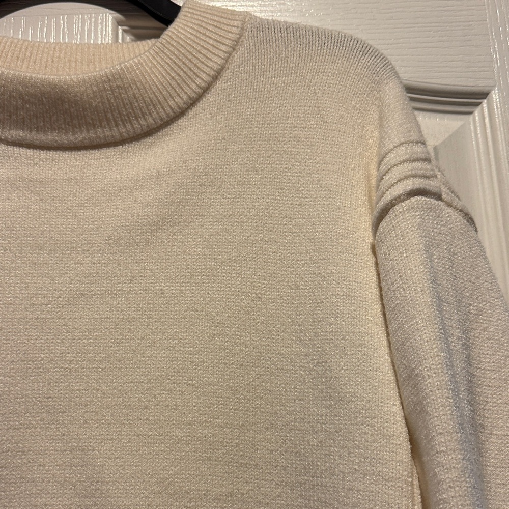 Philosophy Cream Crew Neck Sweater - Picture 4 of 4